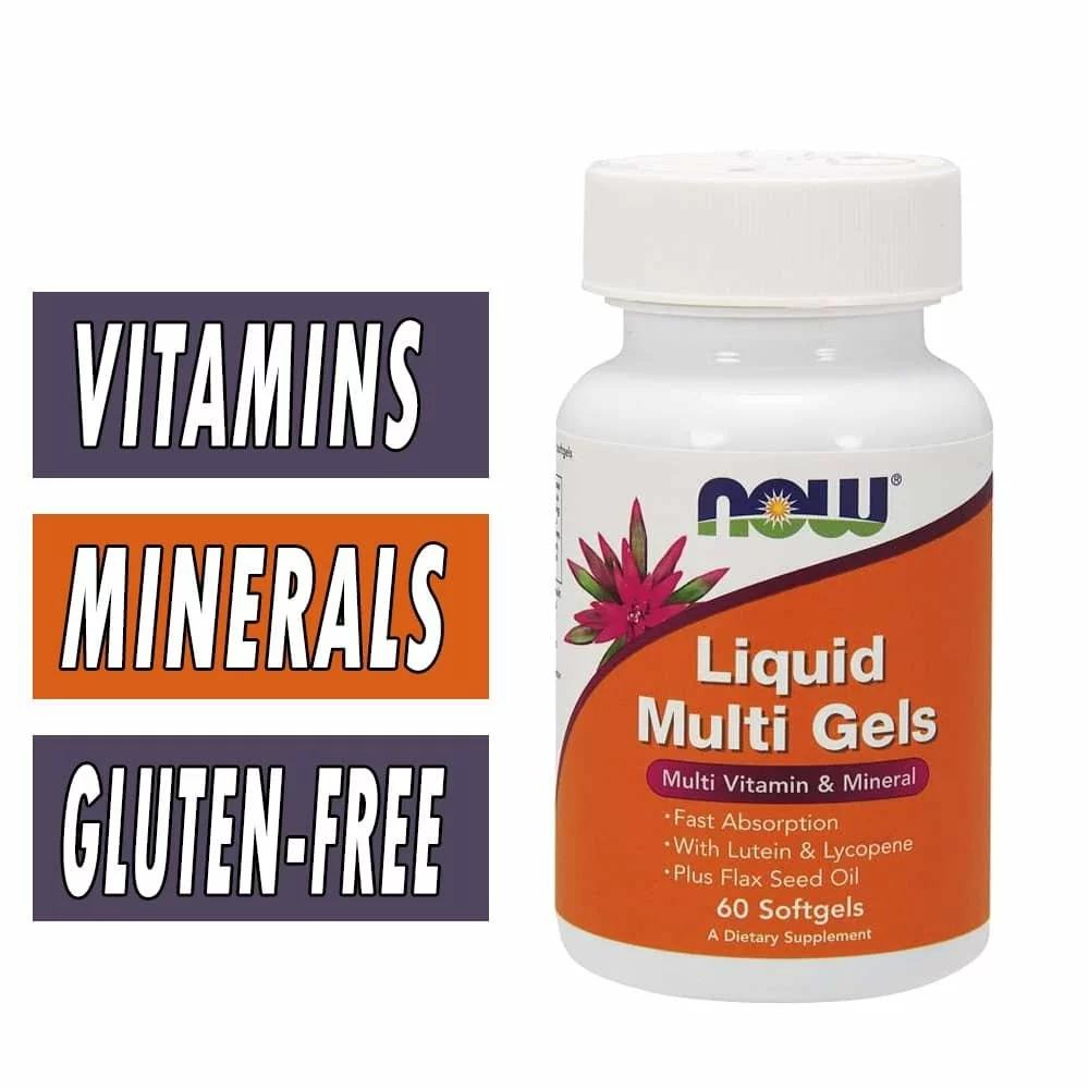 NOW Liquid Multi Gels - 60 Softgels