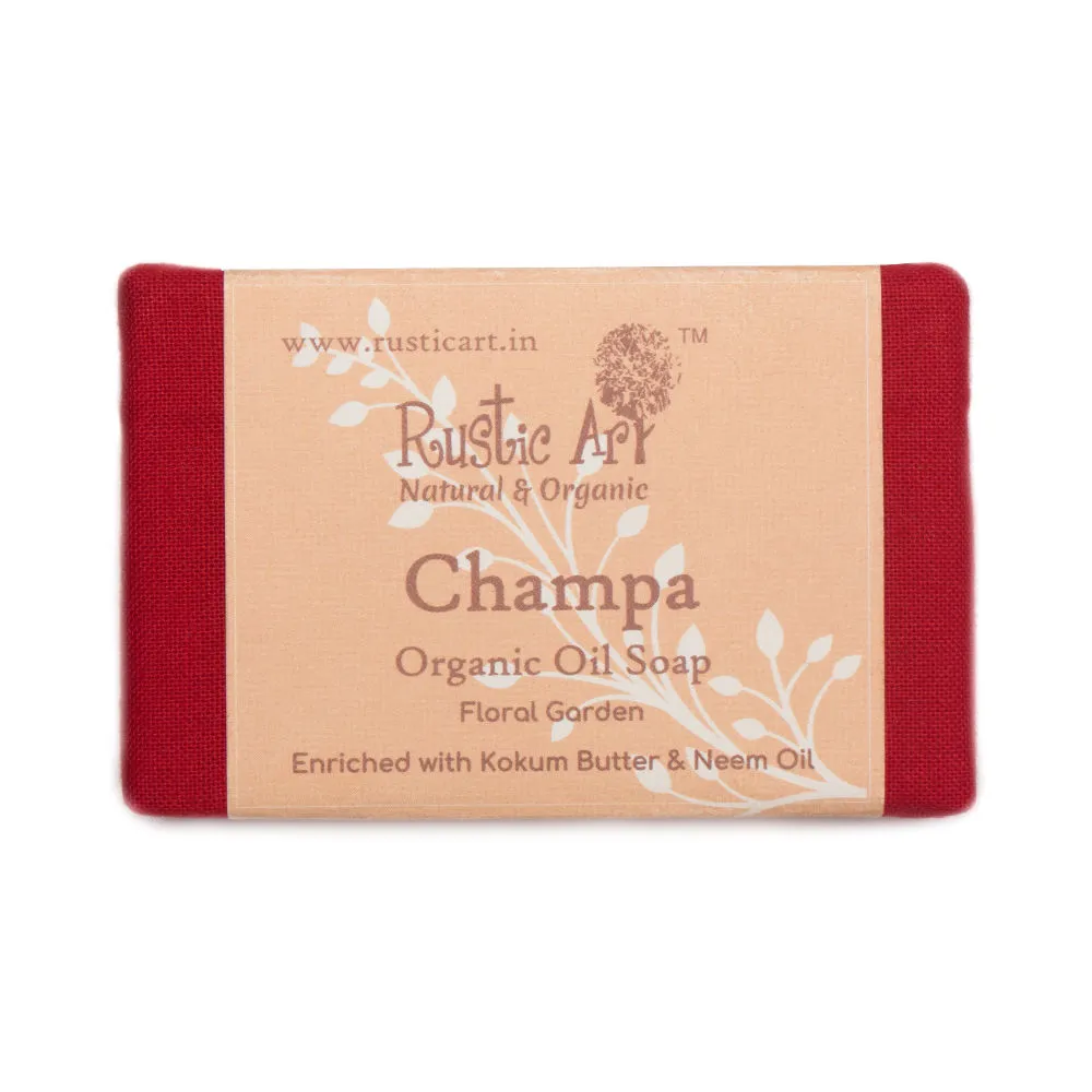 Rustic Art Organic Champa Soap