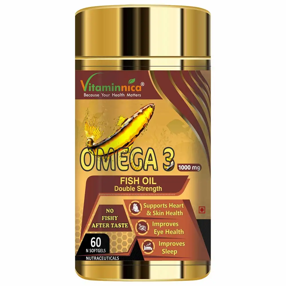 Vitaminnica Omega-3 100mg,  60 softgels