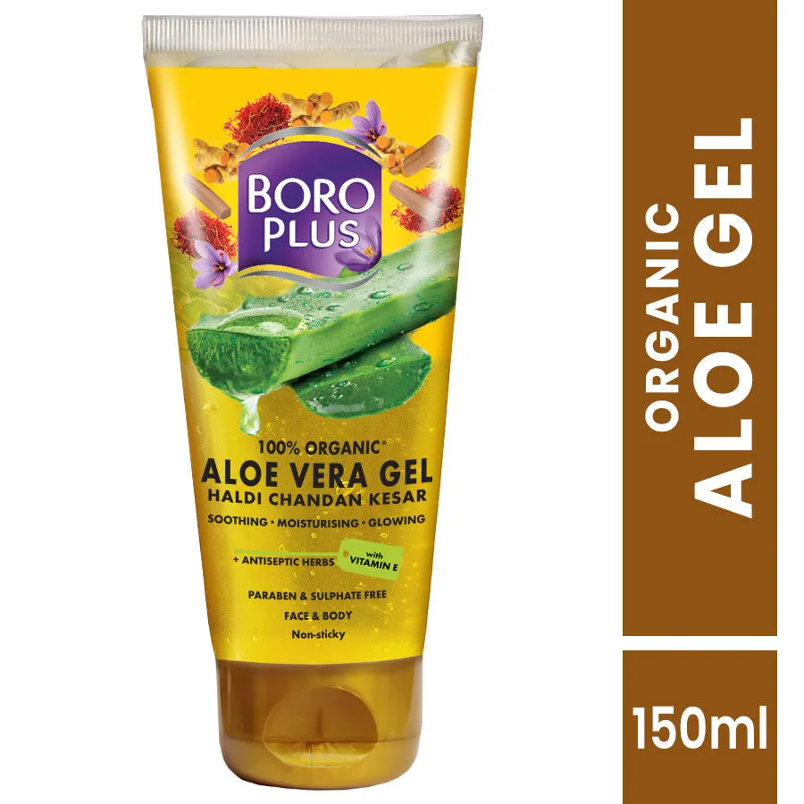 BoroPlus Aloe Vera Gel With Haldi Chandan Kesar