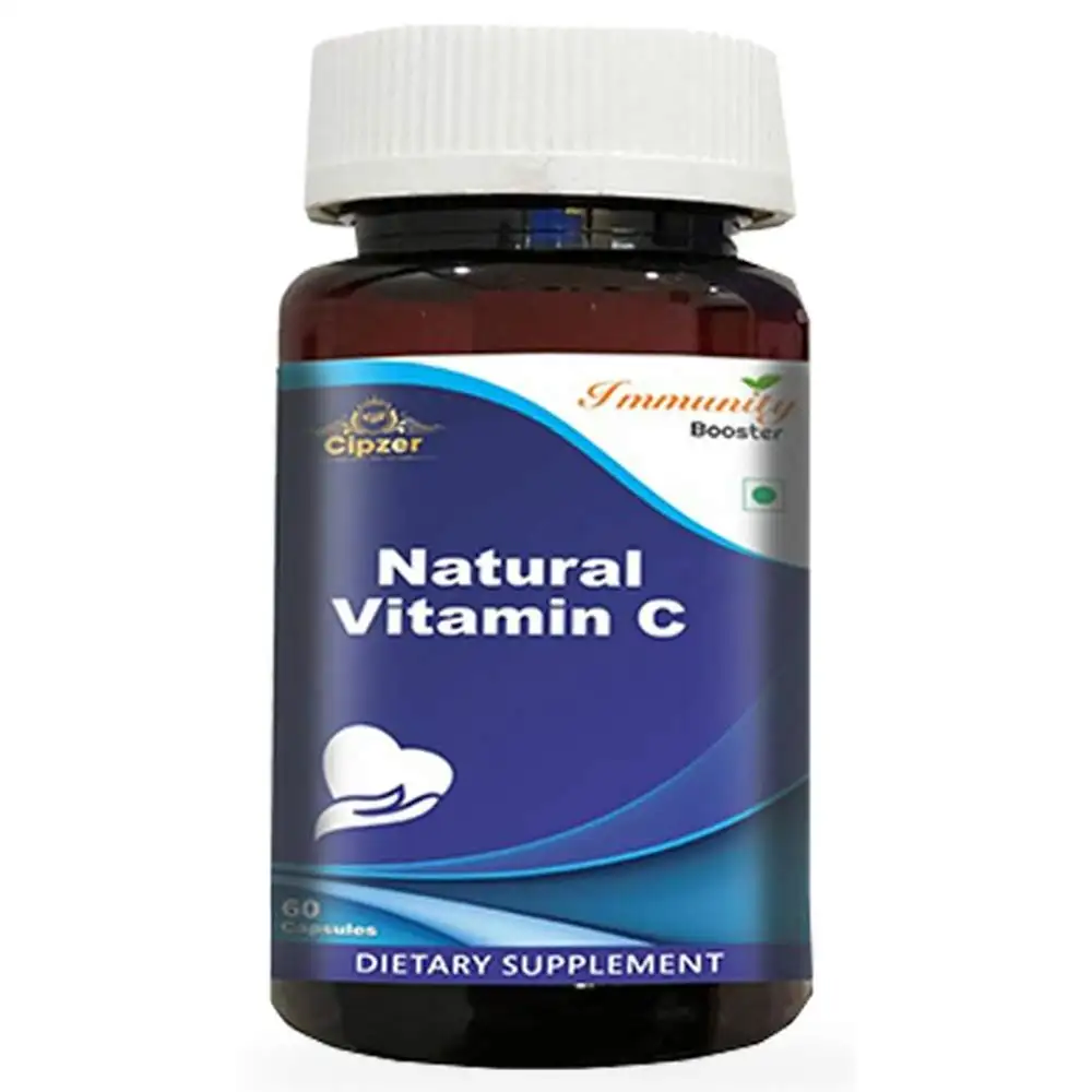 Cipzer Natural Vitamin C,  60 capsules  Unflavoured