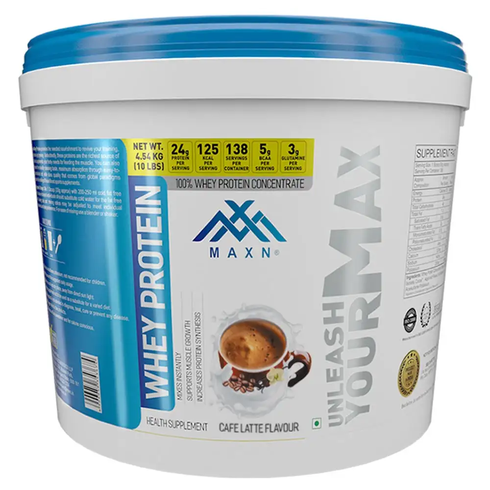 Maxn Whey Protein,  10 lb  Cafe Latte