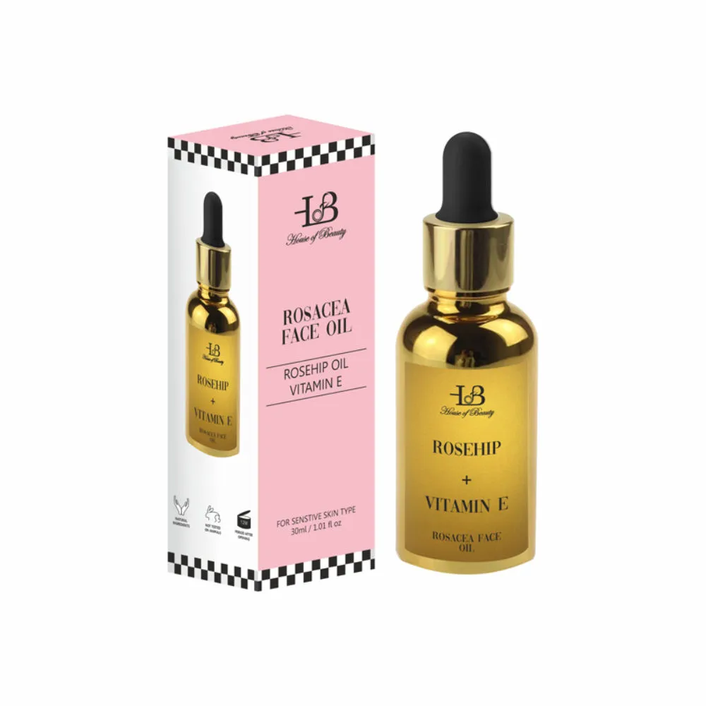 House of Beauty Rosacea Oil (Rosehip + Vitamin E)