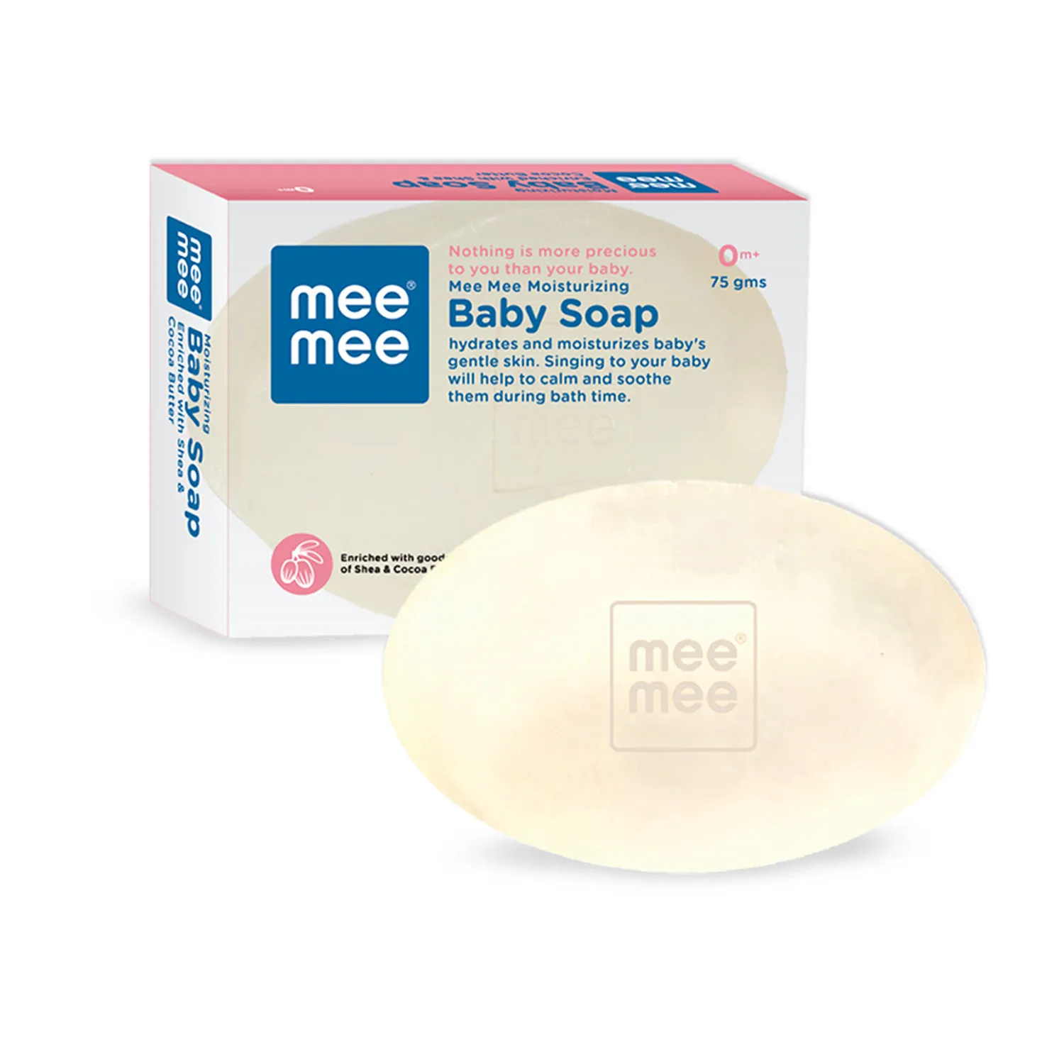 Mee Mee Moisturizing Baby Soap With Shea & Cocoa Butter