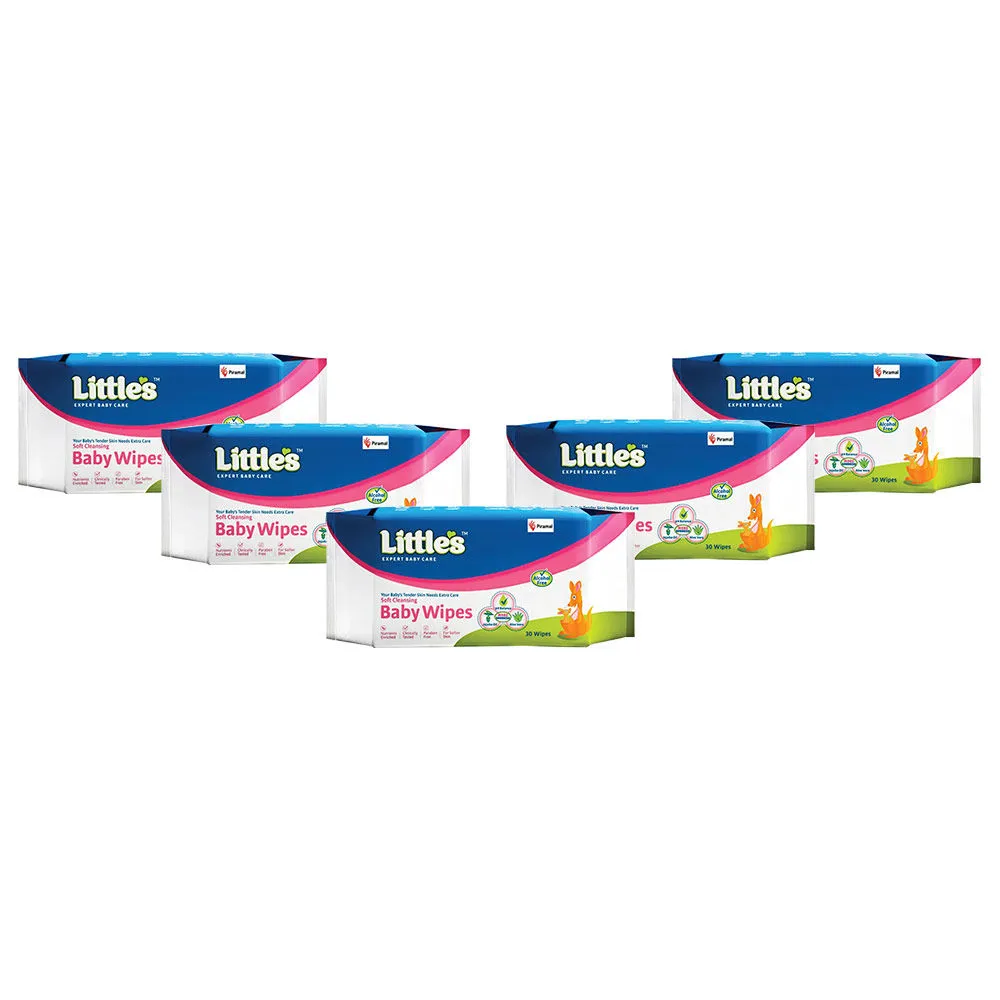 Little's Baby Wipes Combo - Pack Of 5