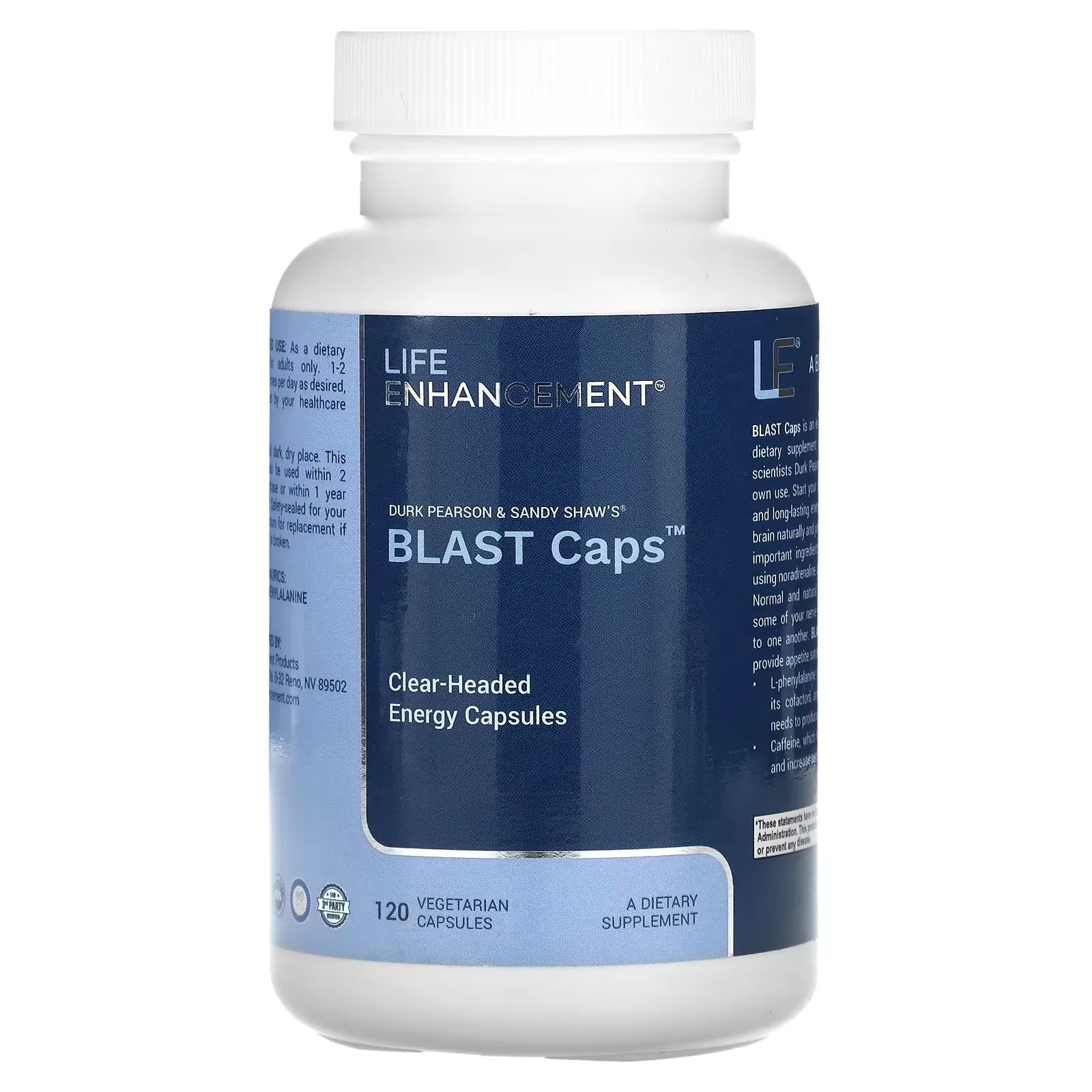 Blast Caps, 120 Vegetarian Capsules