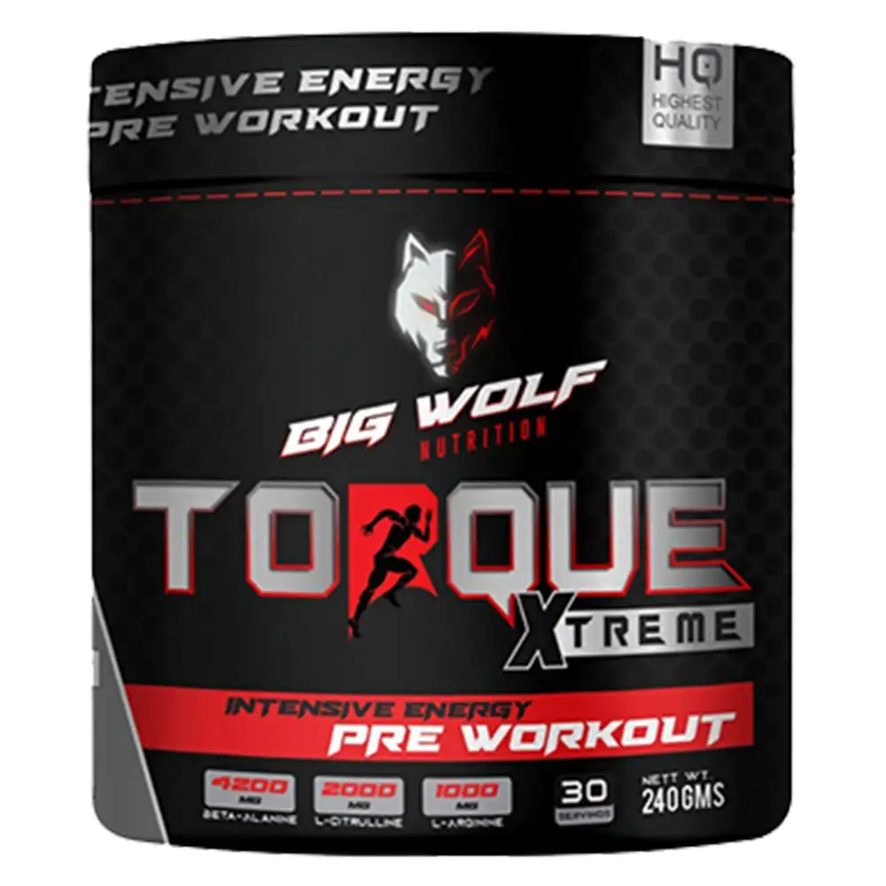 Big Wolf Nutrition Torque Xtreme Pre-Workout,  0.52 lb  Unflavoured