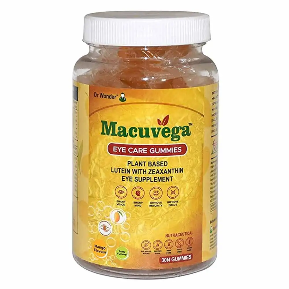 Dr Wonder Macuvega Eye Care Mango,  30 gummies