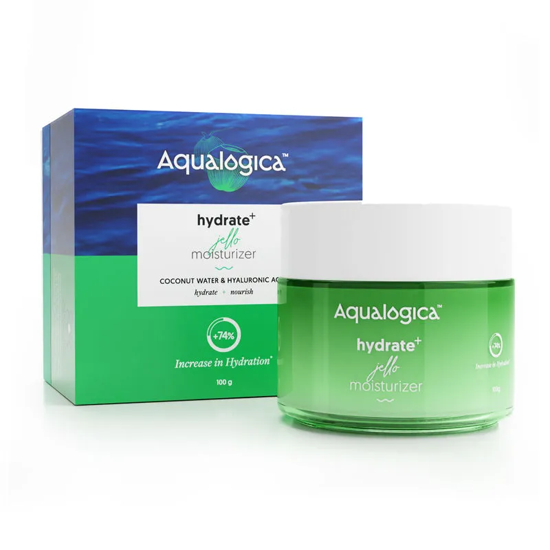 Aqualogica Hydrate+ Gel Moisturizer with Coconut Water & Hyaluronic Acid