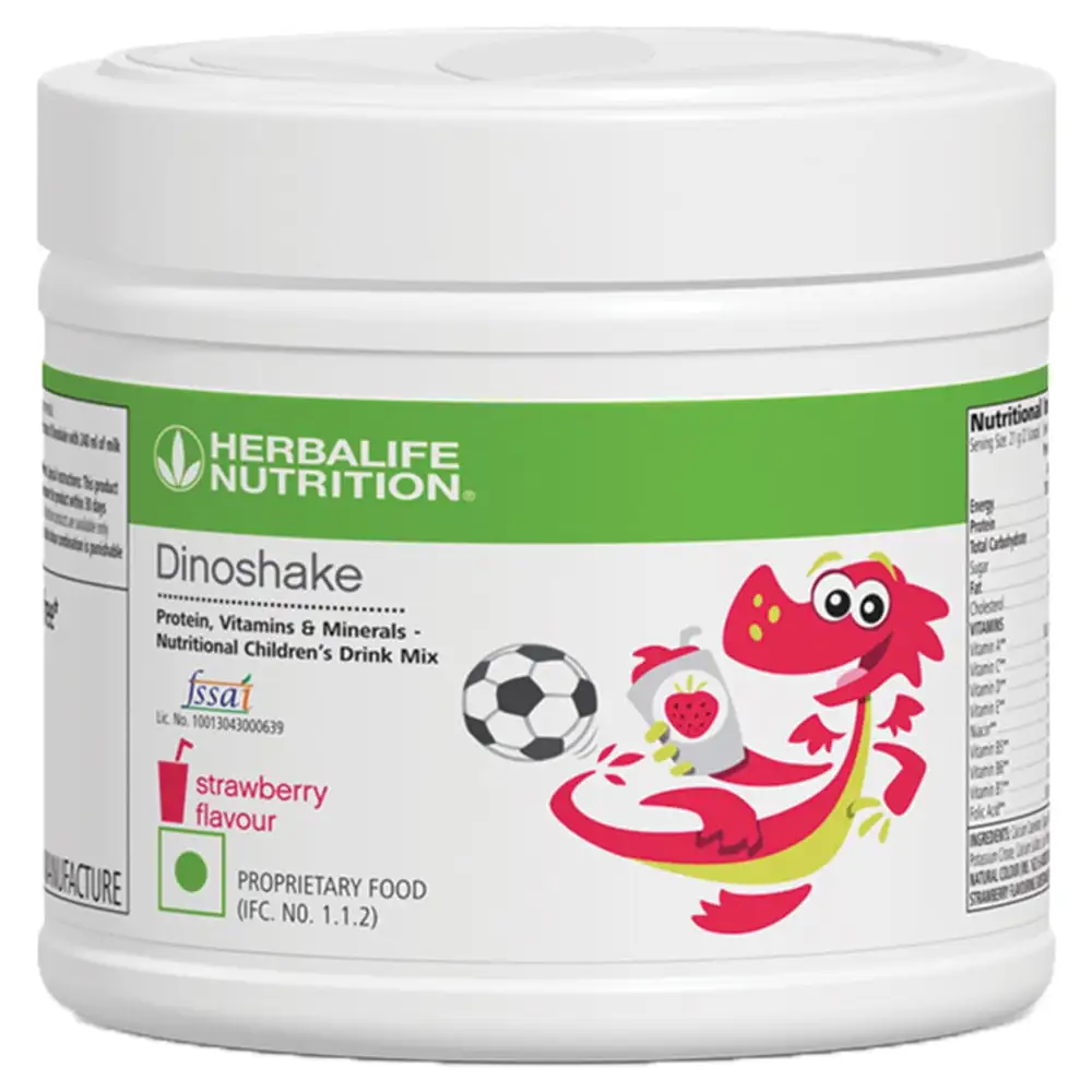 Herbalife Dinoshake Children's Nutritional Drink Mix,  0.2 kg  Strawberry