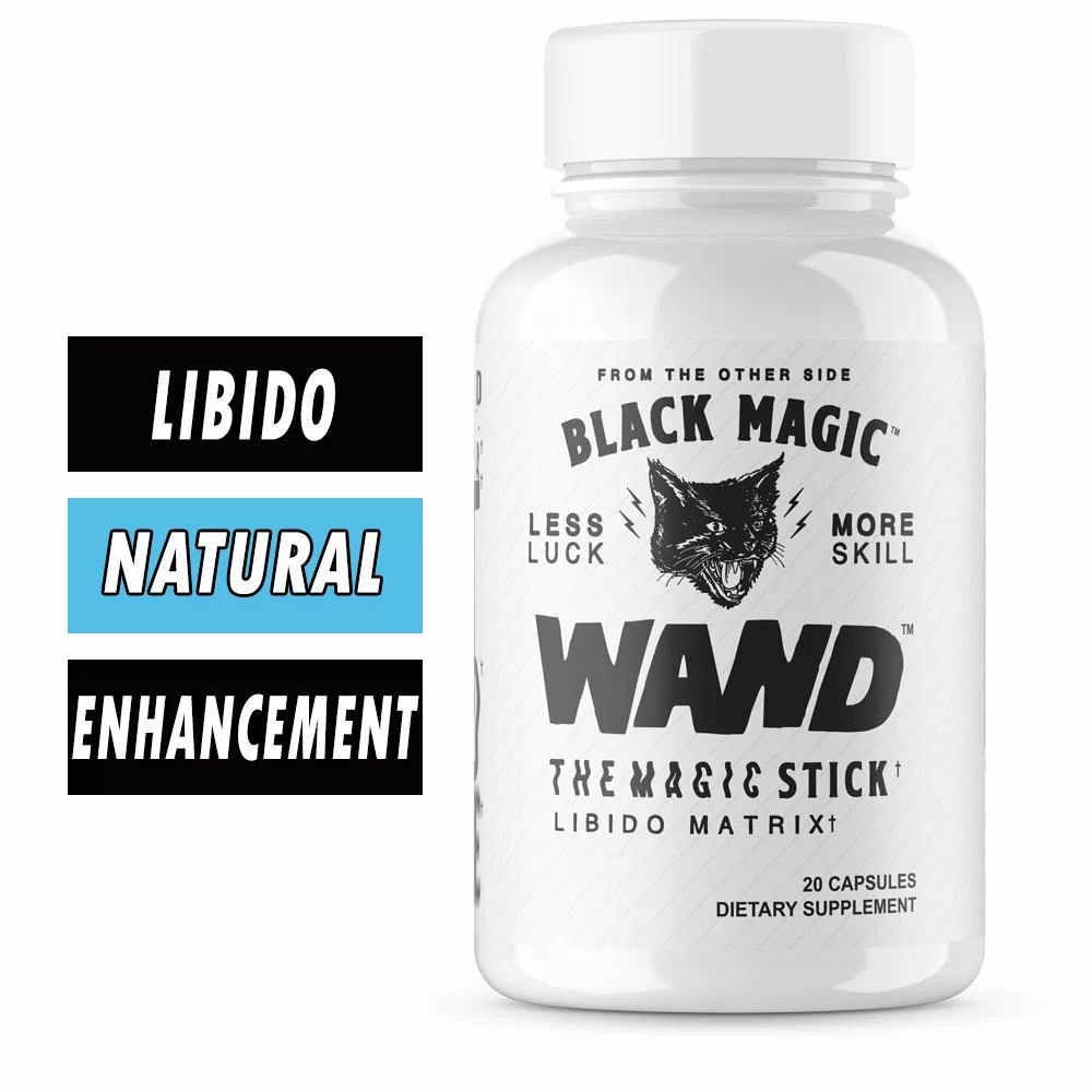 Black Magic Wand - 20 Capsules - Libido Booster