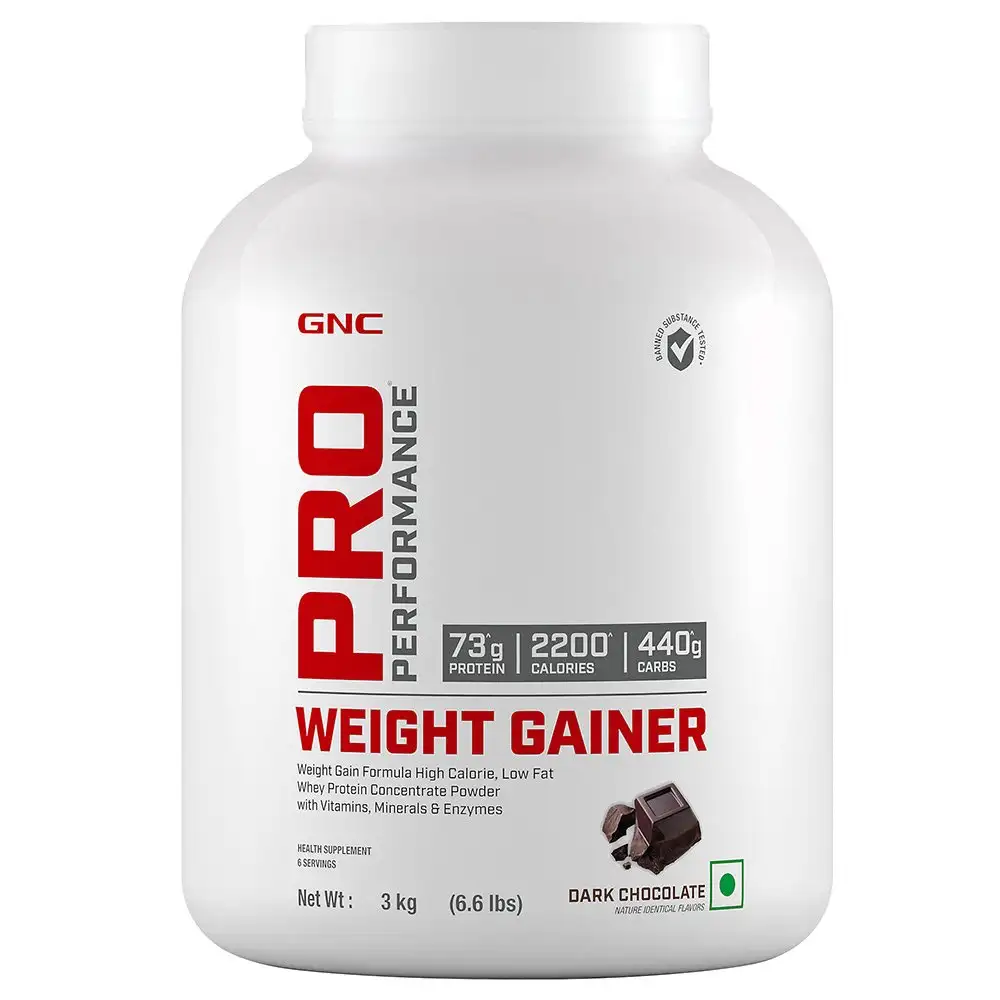 GNC Pro Performance Weight Gainer,  6.6 lb  Dark Chocolate