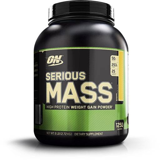 Serious Mass Banana 6lb by Optimum Nutrition