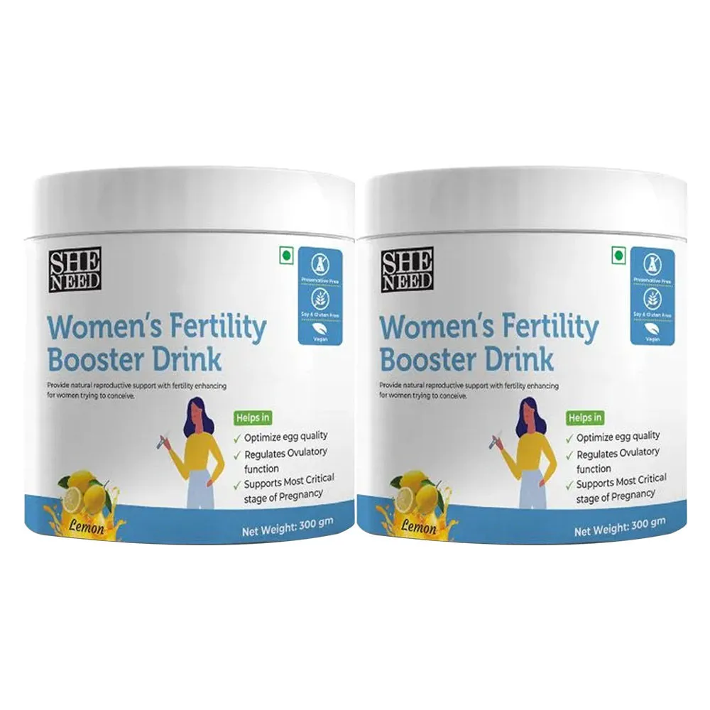 Sheneed Women's Fertility Booster Drink For Women- Pack Of 2