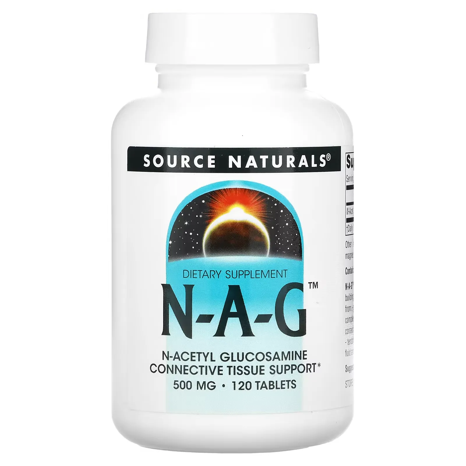 N-A-G, 500 mg, 120 Tablets