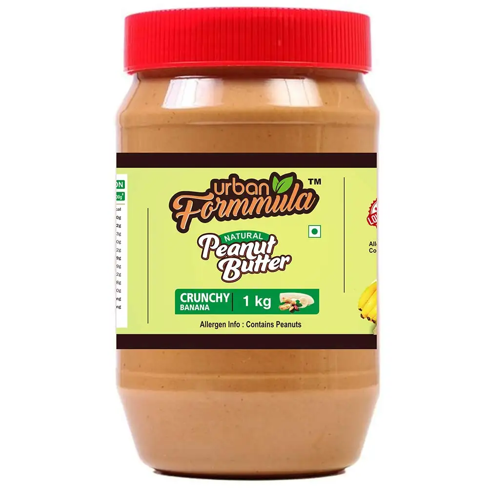 Urban Formmula Banana Peanut Butter,  1 kg  Crunchy