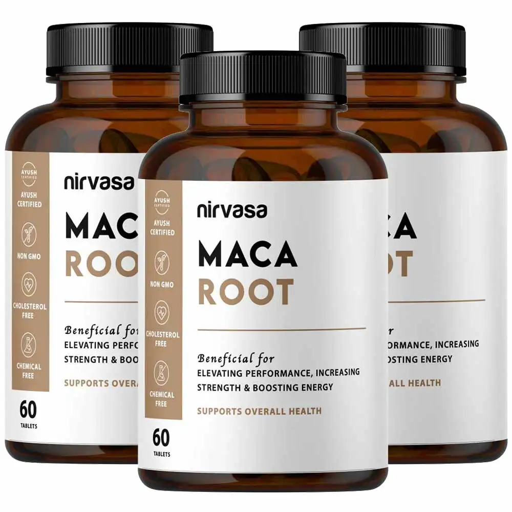 Nirvasa Maca Root (Pack of 3),  60 tablet(s)