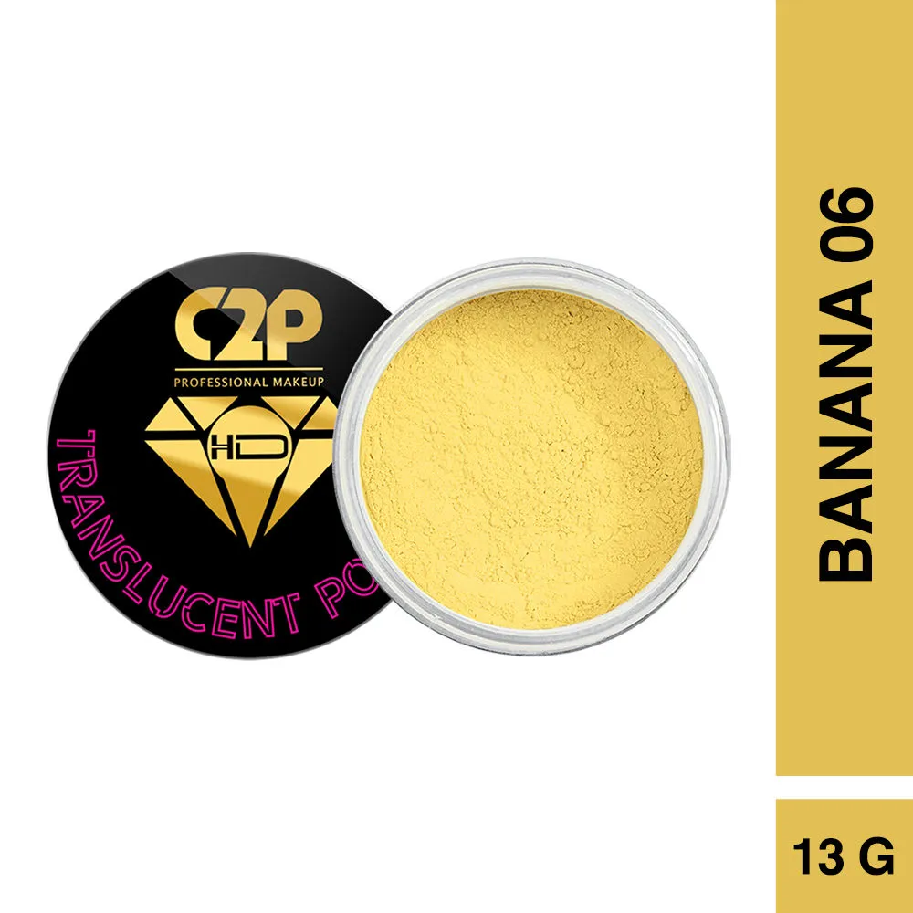 C2P Pro HD Translucent Powder - Banana 06