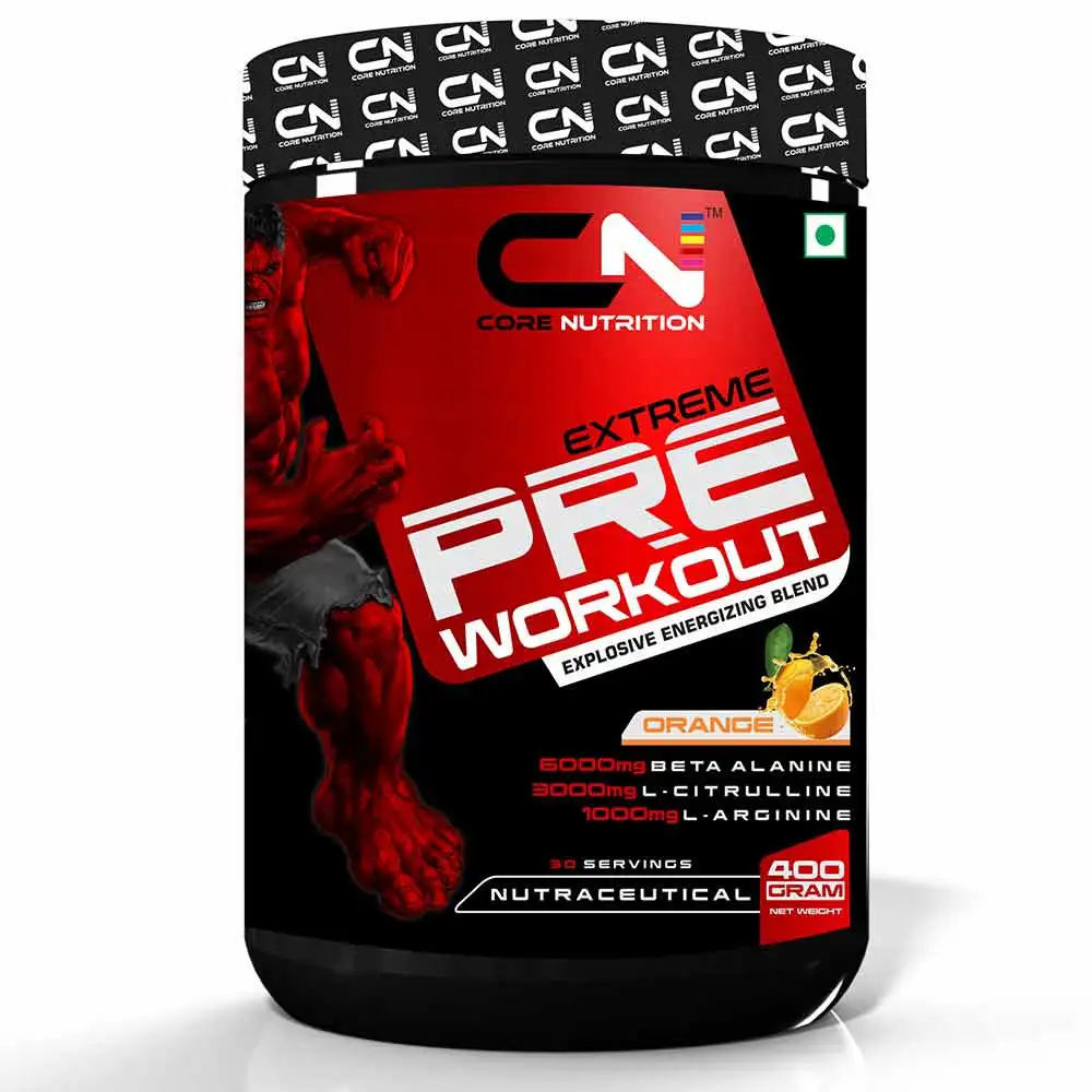 Core Nutrition Extreme Pre-Workout,  0.88 lb  Orange