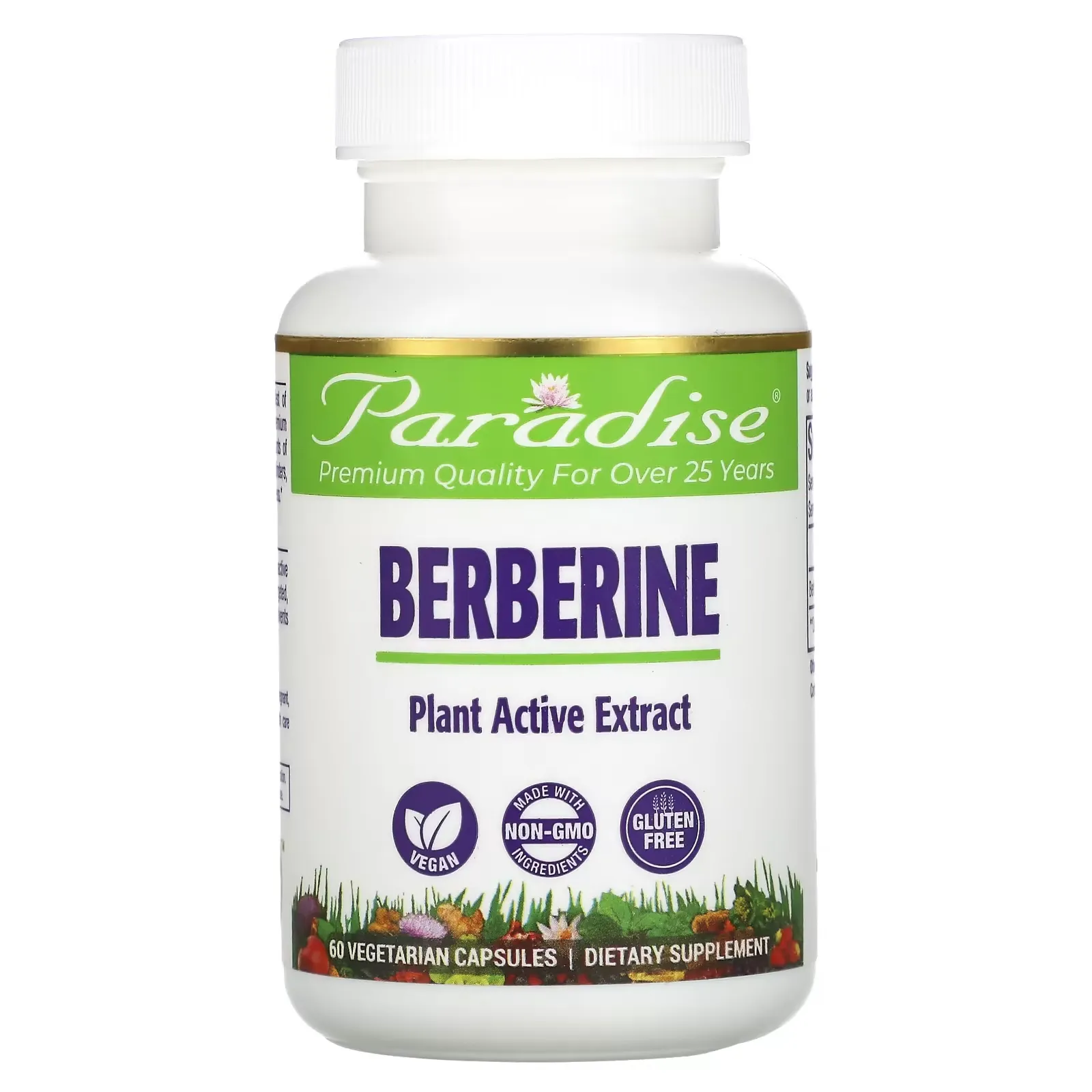 Berberine, 60 Vegetarian Capsules