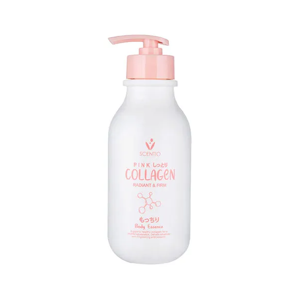 Scentio Pink Collagen 350ml Radiant & Firm Body Essence (lotion)(450ml)