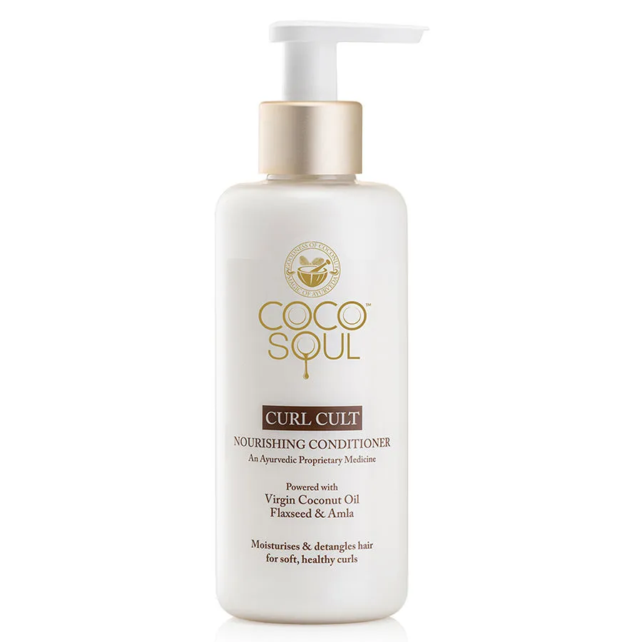 Coco Soul Curl Cult Nourishing Conditioner with Amla From Maker of Parachute Advansed