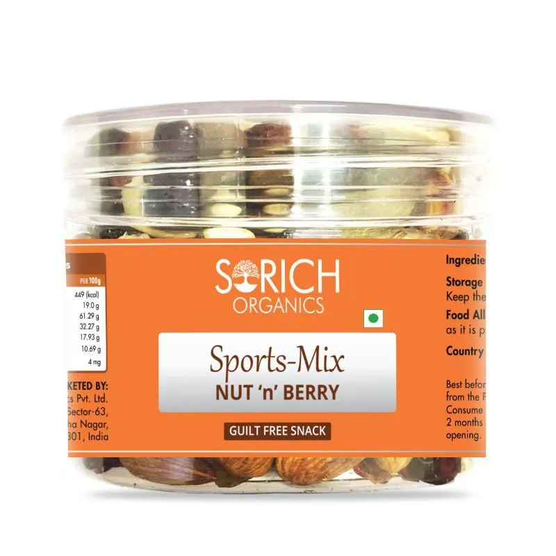 Sorich Organics Sports Mix - Nut n Berry