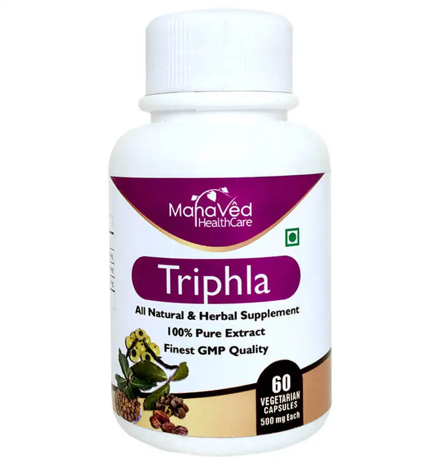 Mahaved Triphala Extract,  60 capsules