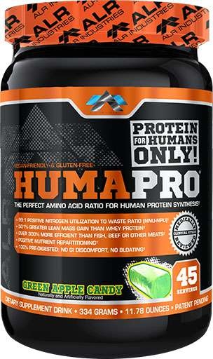 HumaPro - Green Candy Apple - 45 Servings