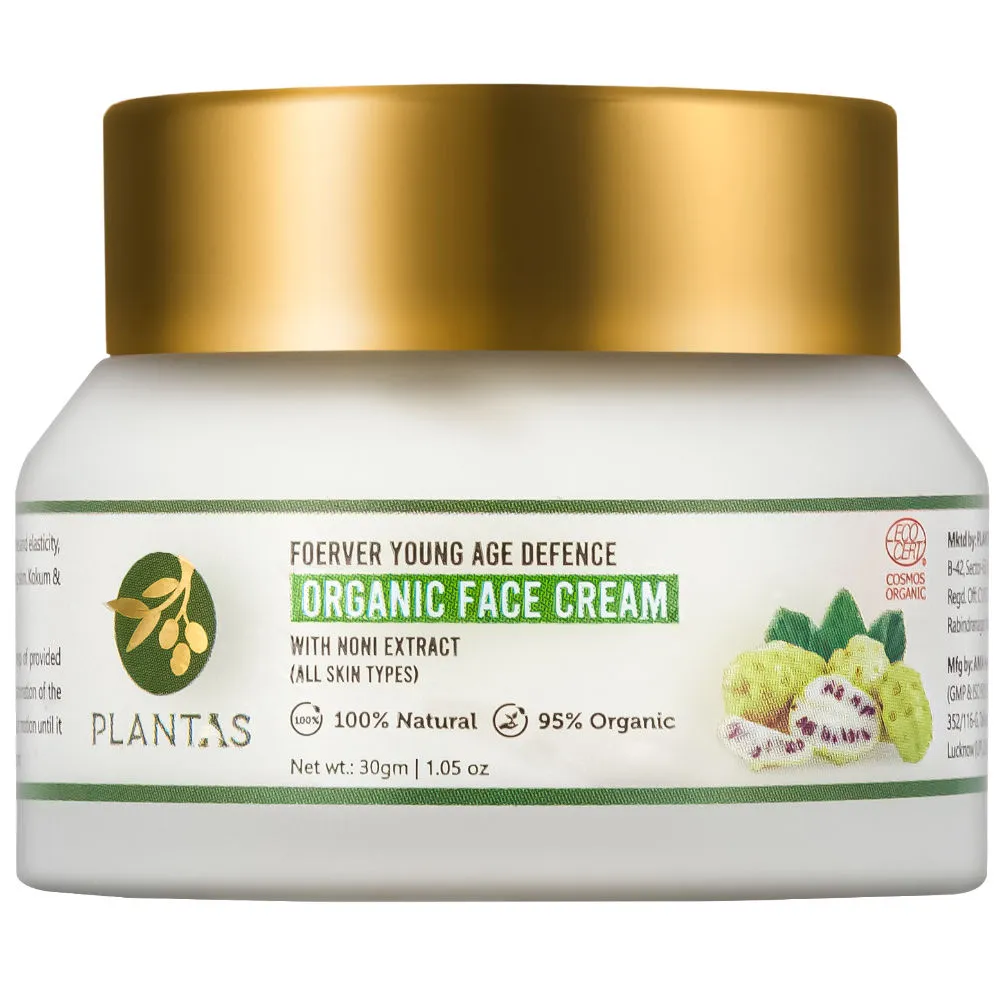 PLANTAS Forever Young Age Defence Organic Face Cream