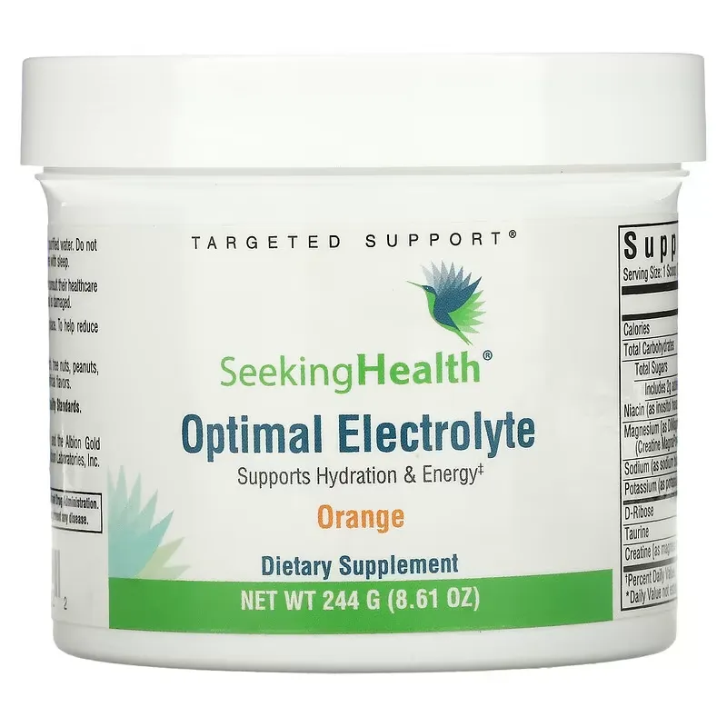 Optimal Electrolyte, Orange, 8.61 oz (244 g)