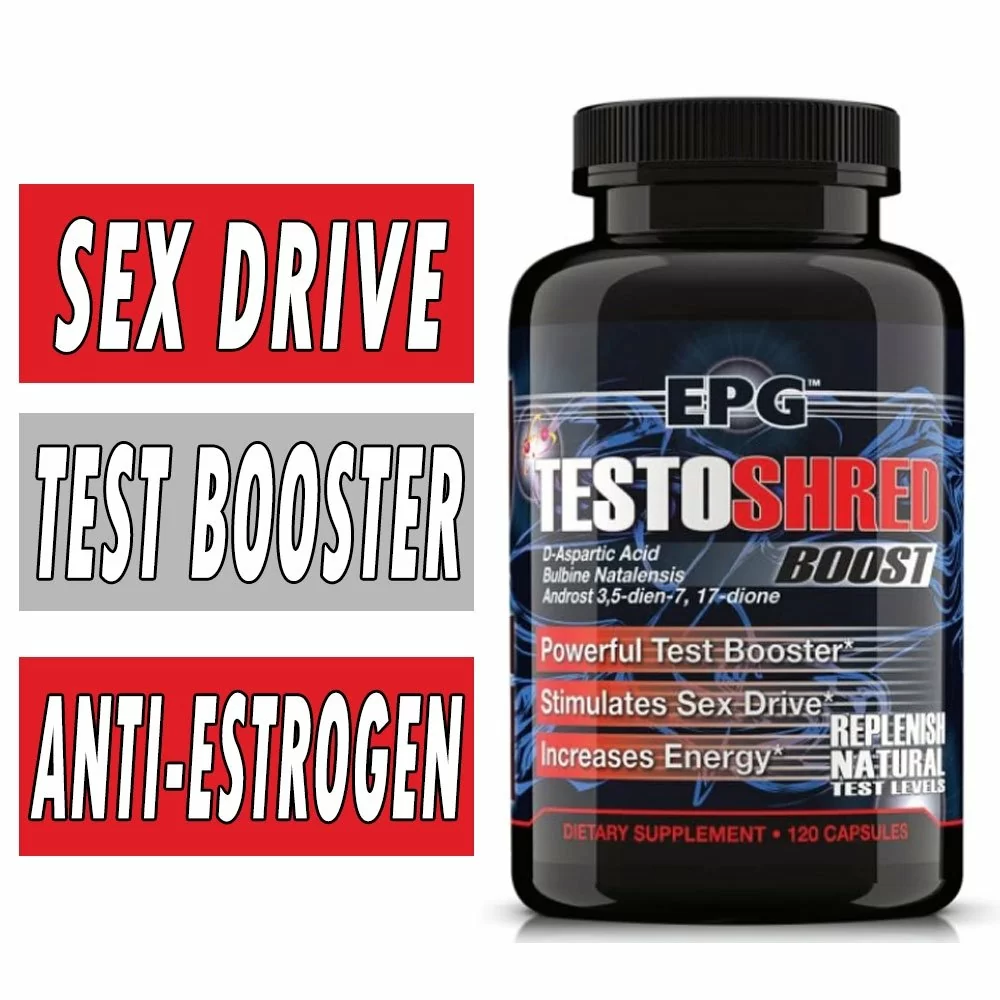 TestoShred Boost - EPG - 120 Capsules