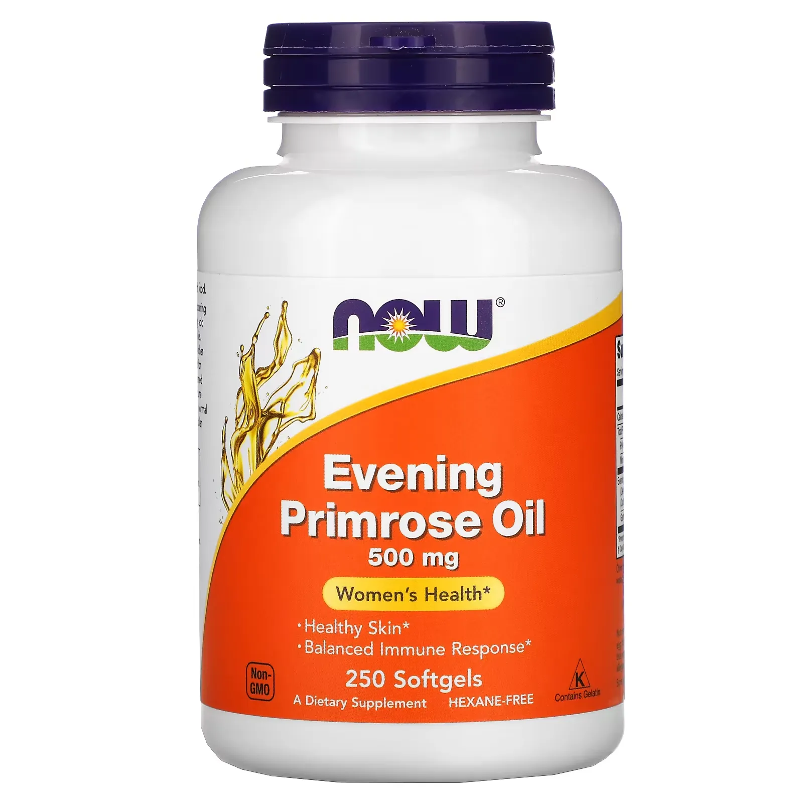 Evening Primrose Oil, 500 mg, 250 Softgels