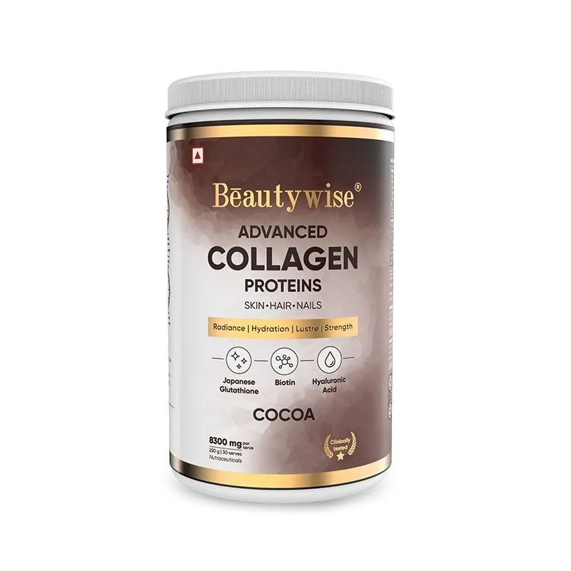 Beautywise anti-aging Collagen with Glutathione, HA & Biotin (Cocoa)