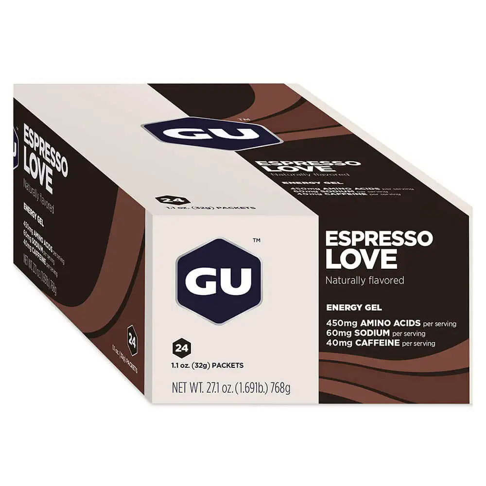 GU Energy Gel,  24 Piece(s)/Pack  Espresso Love