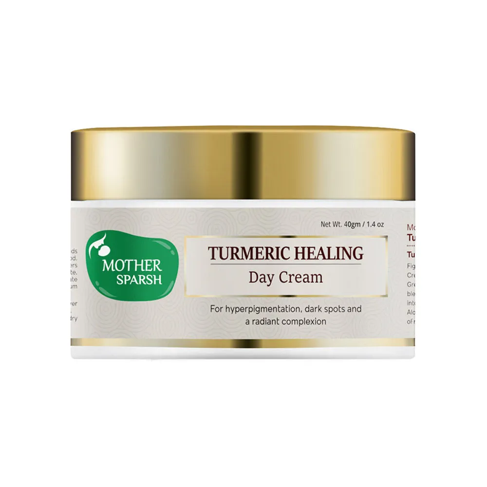 Mother Sparsh Turmeric Healing Day Cream For Dark Spots & Pigmentation