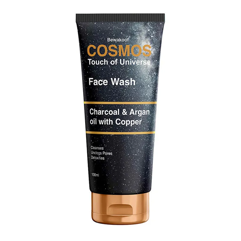 Cosmos by Bewakoof Face Wash Activated Charcoal & Argan Oil With Copper