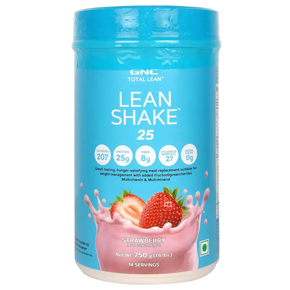 GNC Lean Shake 25,  1.65 lb  Strawberry