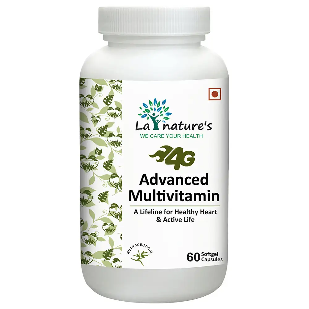 La Nature's 4G Advanced Multivitamin Formula,  60 softgels  Unflavoured