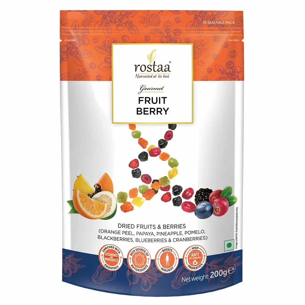 Rostaa Fruit Berry Fusion,  200 g  Unflavoured