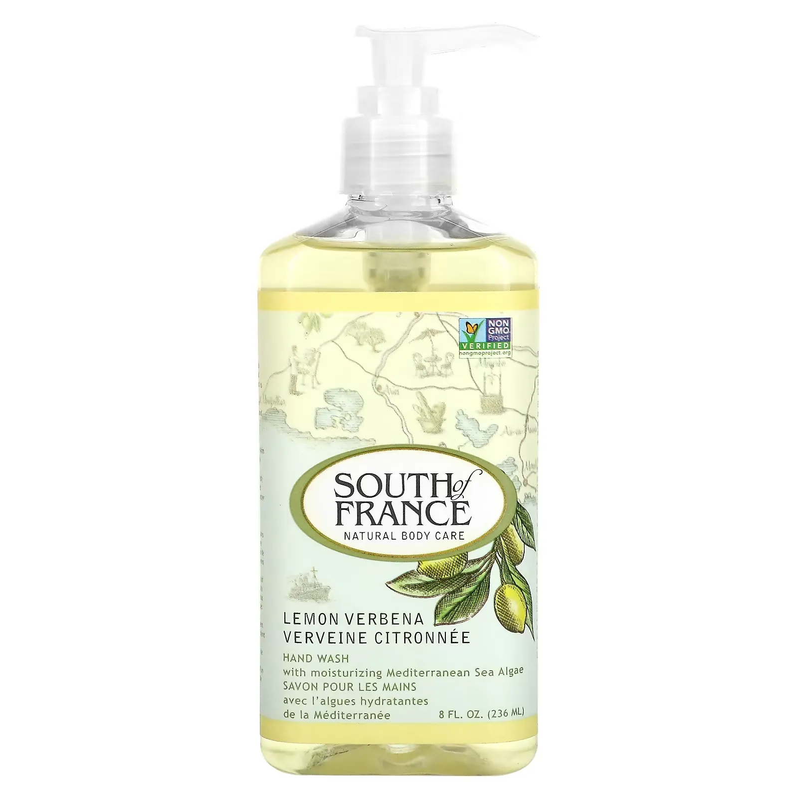 Hand Wash, Lemon Verbena, 8 fl oz (236 ml)