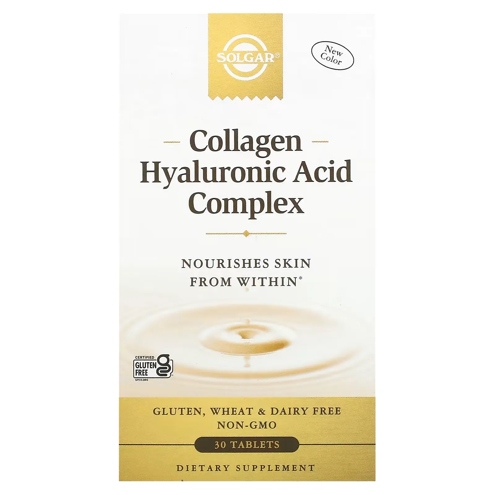 Collagen Hyaluronic Acid Complex, 30 Tablets