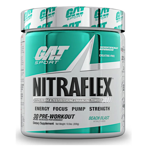 GAT Nitraflex w/ Nitrosigine - Beach Blast - 30 Servings