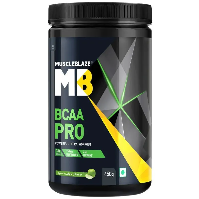 MuscleBlaze BCAA Pro - Green Apple