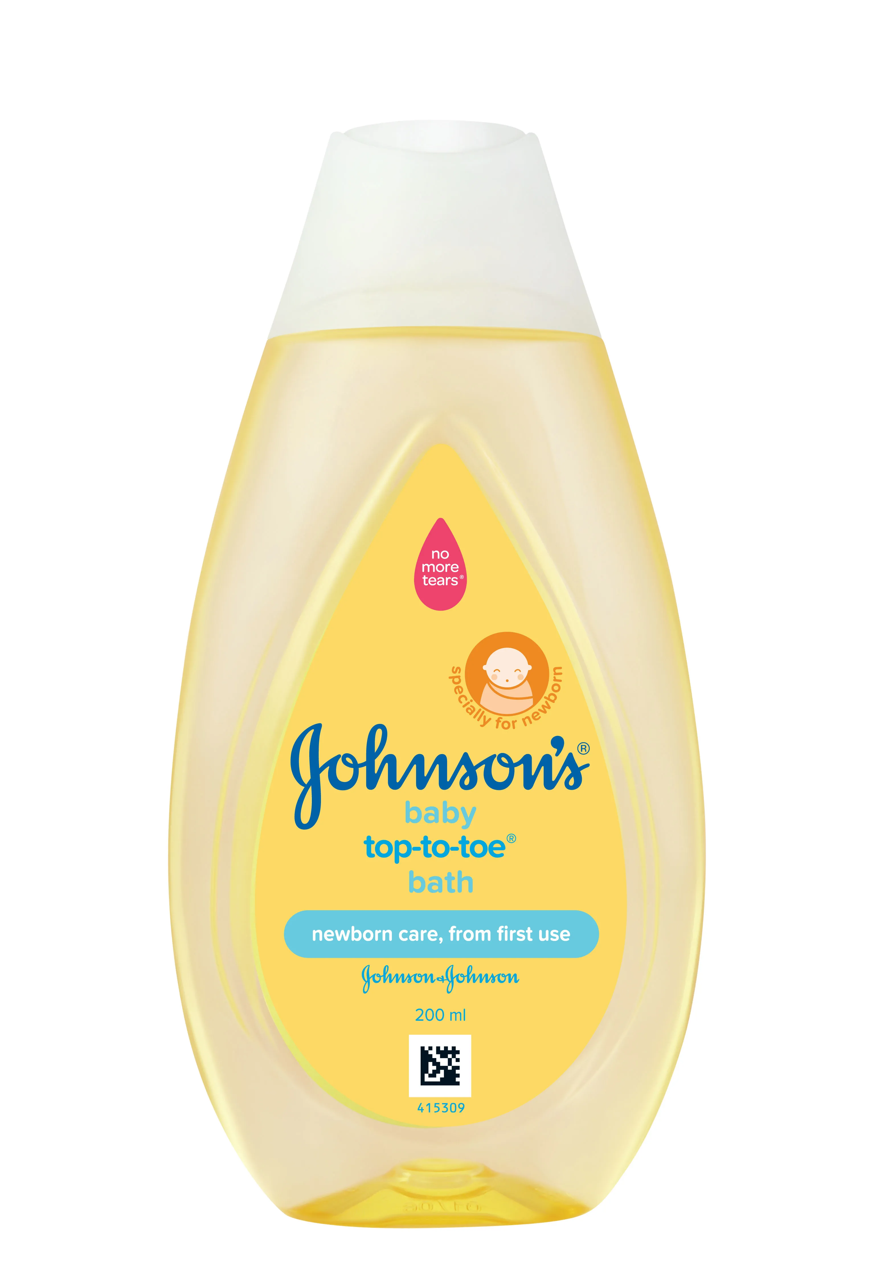 Johnson's New Top To Toe Baby Bath