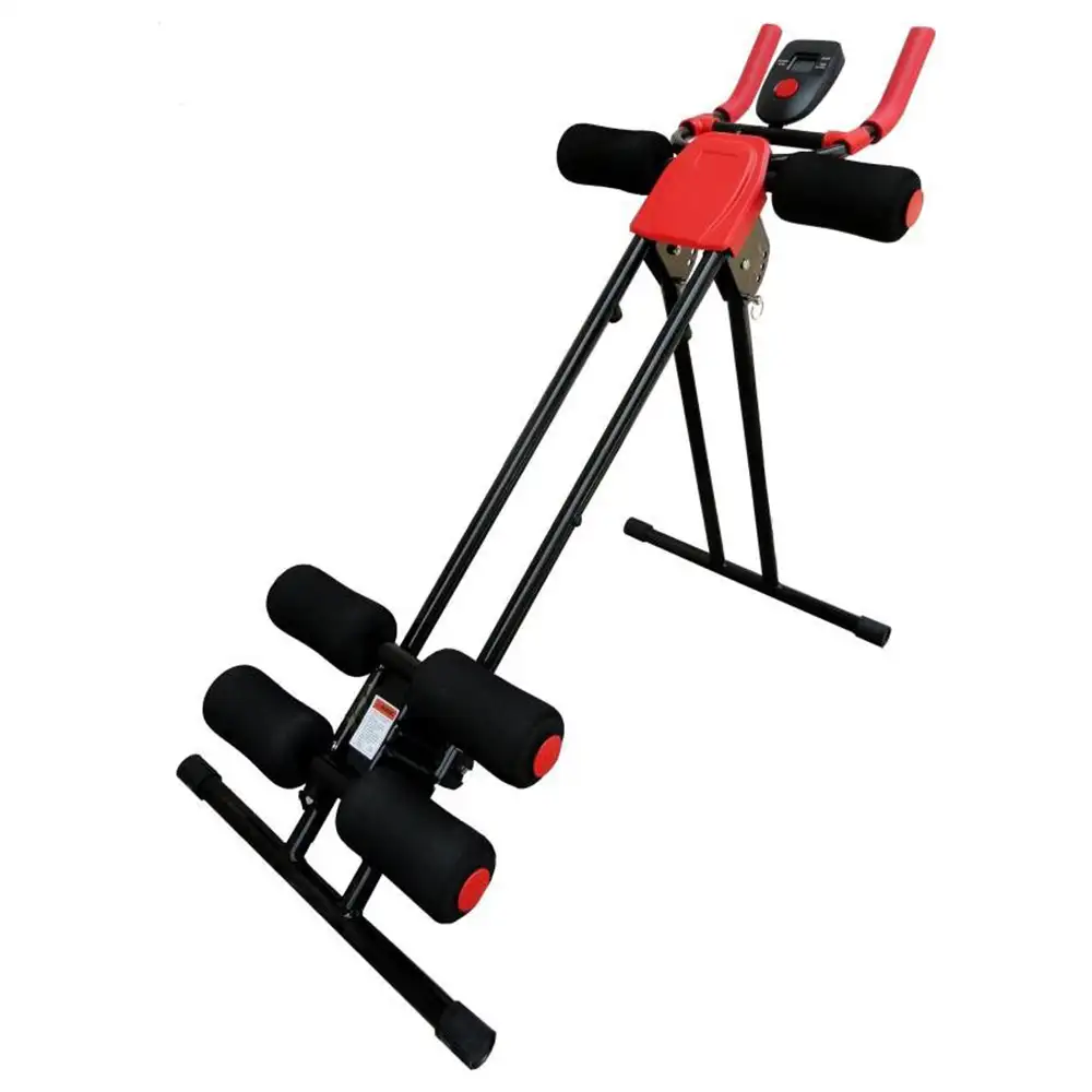 KOBO Power Plank Abdominal Trainer Ab Exerciser (AC-15),  Black & Red  Free Size