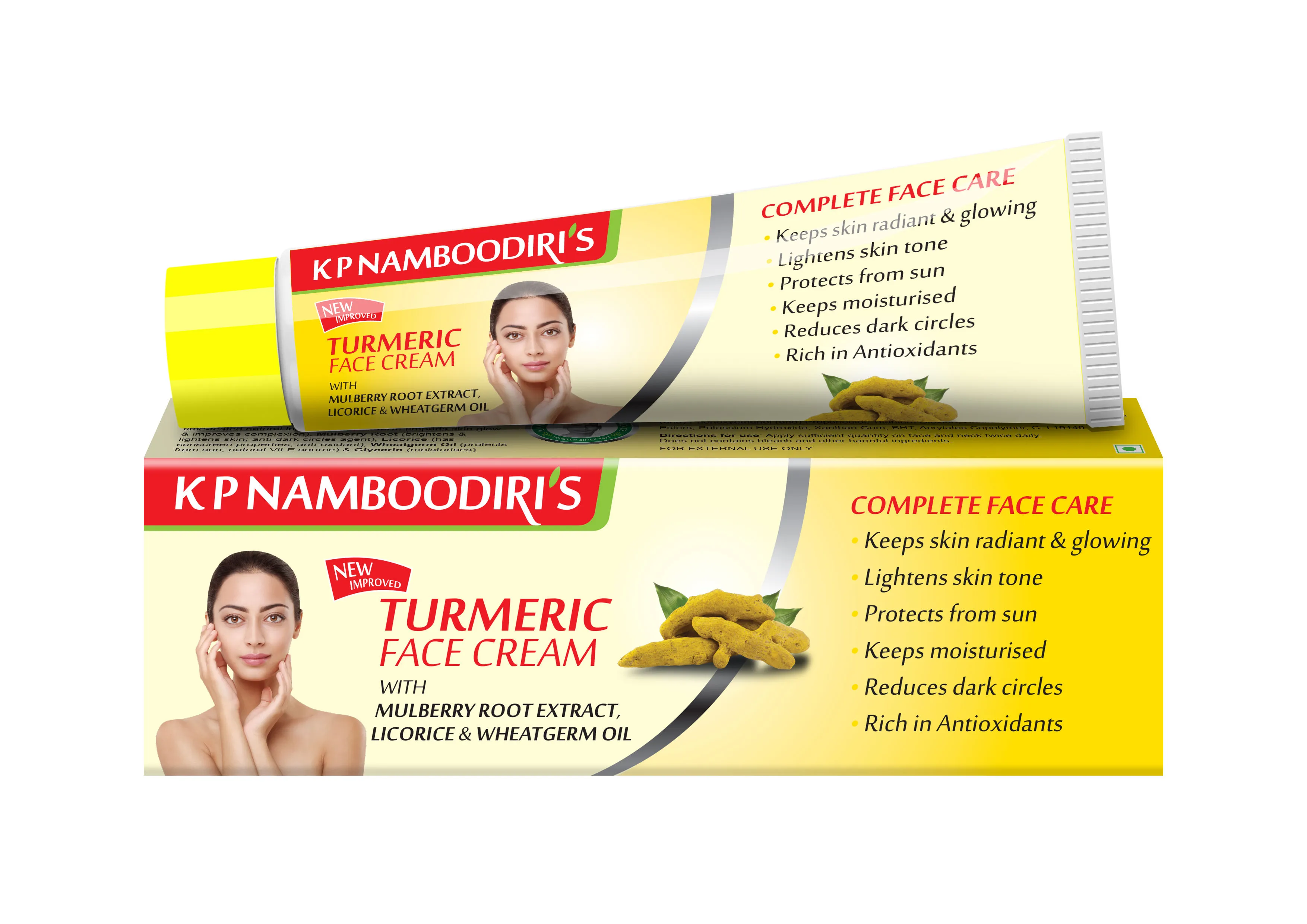 K.P. Namboodiri's Turmeric Fairness Cream