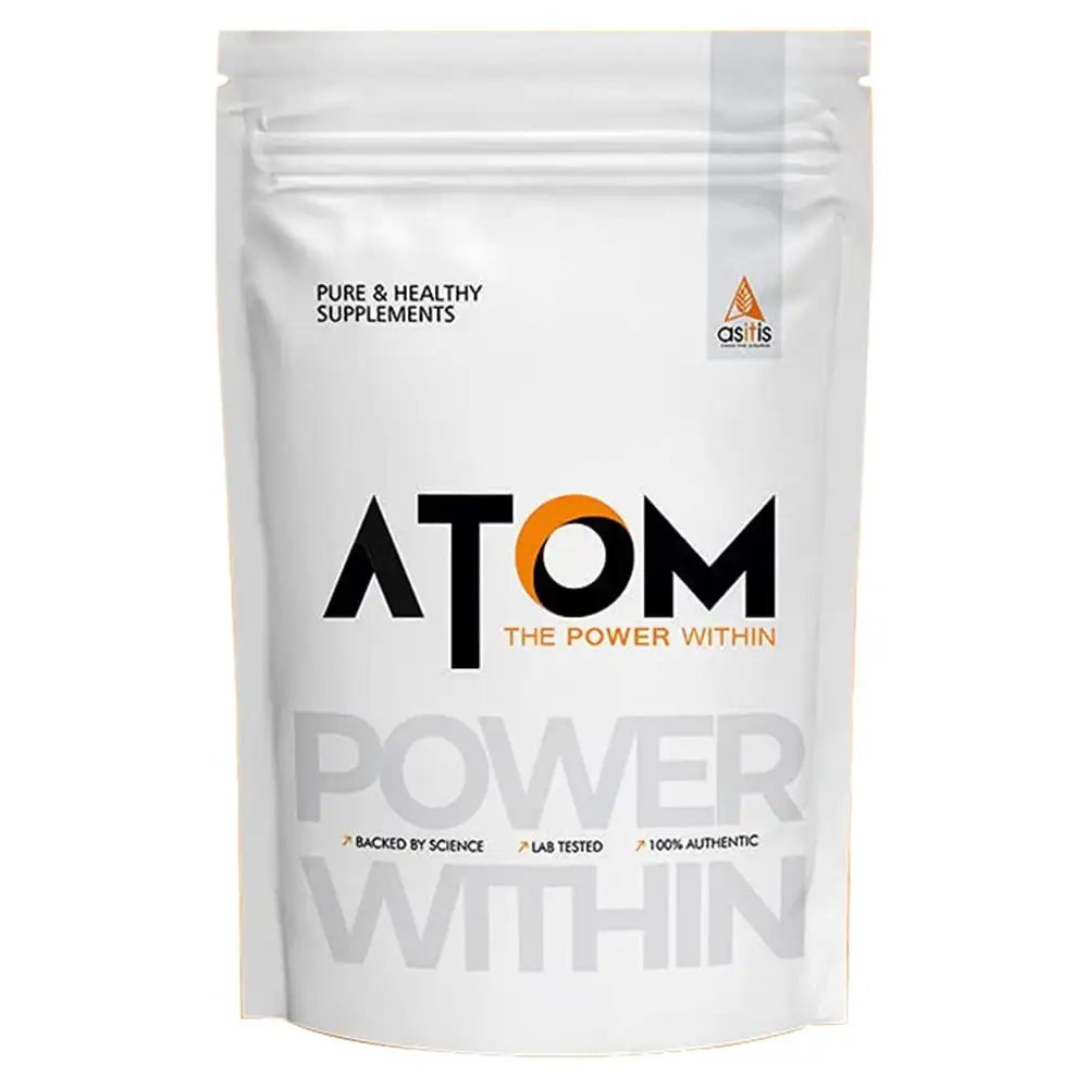 AS-IT-IS Nutrition ATOM Whey Protein with Enzymes,  4.4 lb  Double Rich Chocolate