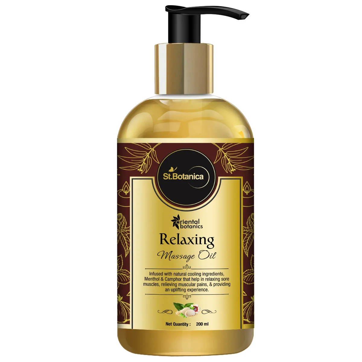 Oriental Botanics Relaxing Body Massage Oil