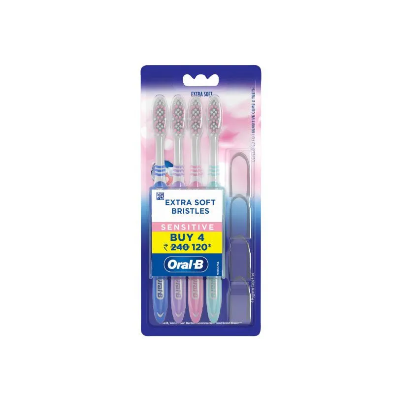 Oral-B Sensitive Whitening Extra Soft BRISTLES Toothbrush Buy 4